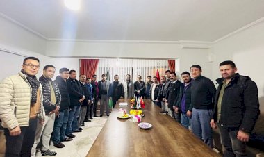 Ankara temsilcimiz Abdulrazıq Türksoy Horasan diyarı derneğinde gorüşmemiz