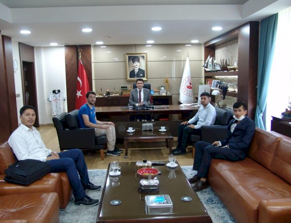 Nüfus ve Vatandaşlık İşleri Genel Müdürü Şefik Aygöl'e Hayırlı Olsuna Gittik