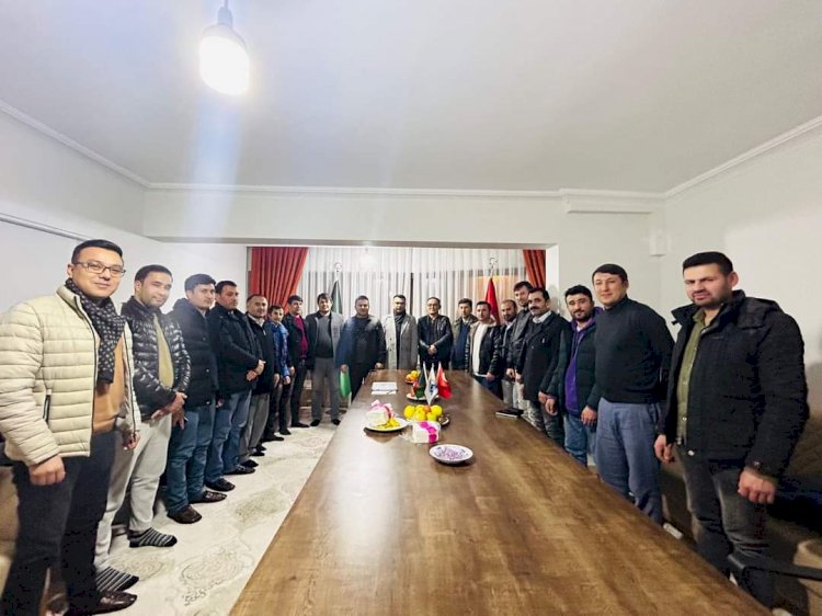 Ankara temsilcimiz Abdulrazıq Türksoy Horasan diyarı derneğinde gorüşmemiz