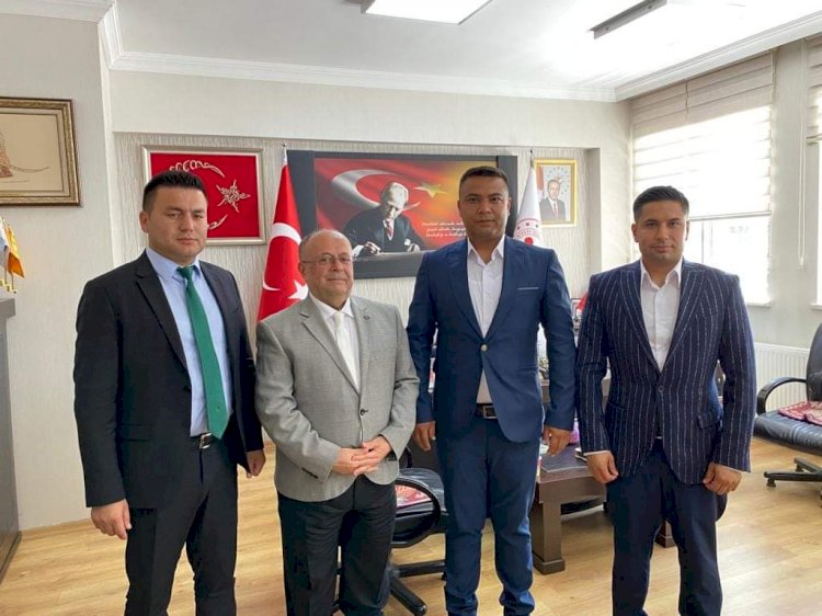 T.C İçişleri Bakanlığı iç denetim başkanı vali sn. Alattin Kahraman ile görüşme